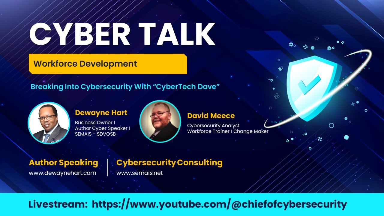 Livestream 2023-004 Breaking Into Cybersecurity With 
