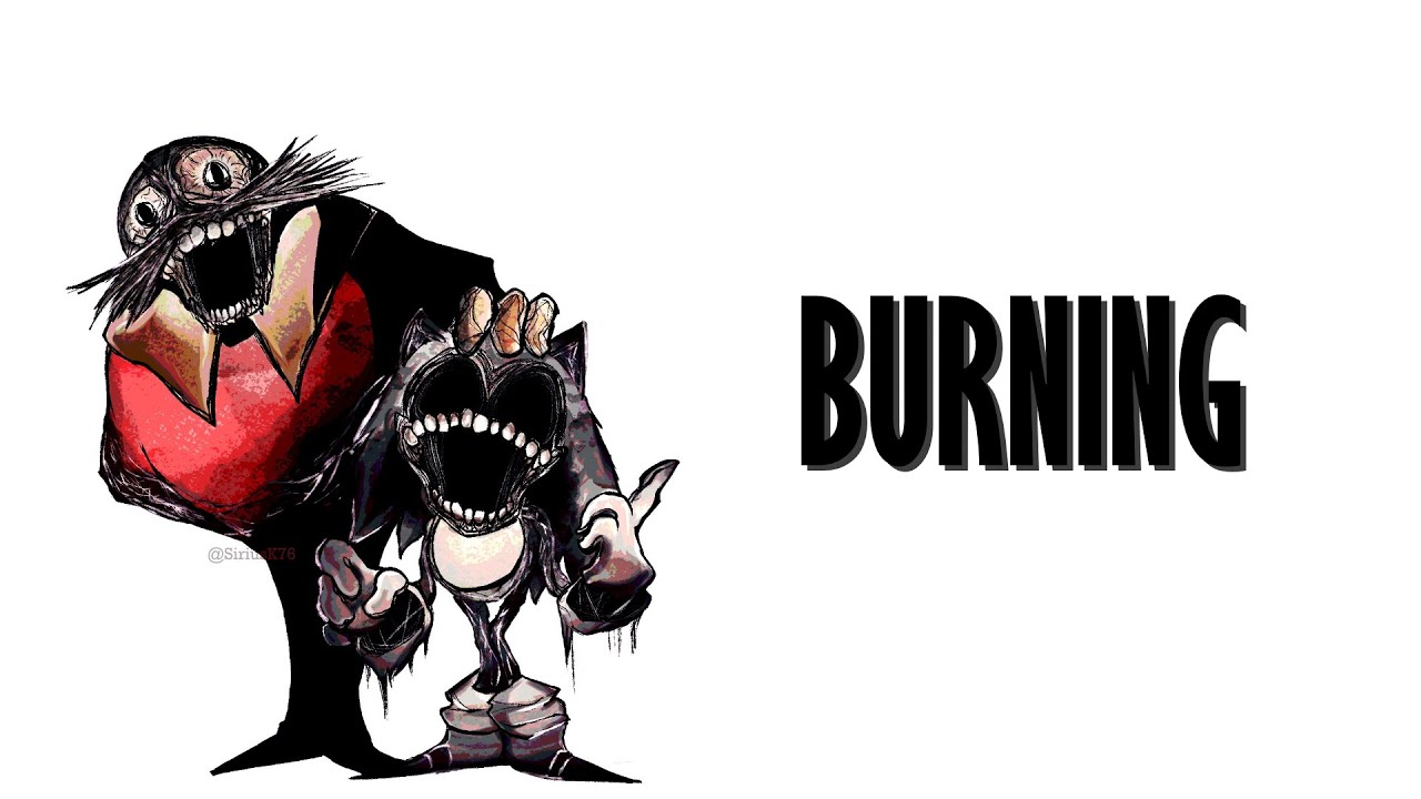 FNF: VS. Sonic.EXE - BURNING (angelkireina mix)