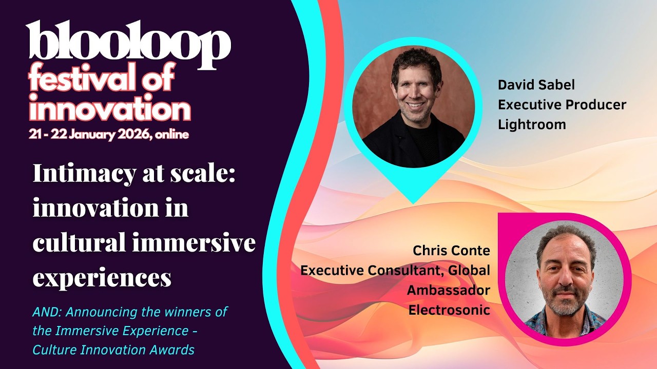 Intimacy at scale: innovation in cultural immersive experiences at the Festival of Innovation
