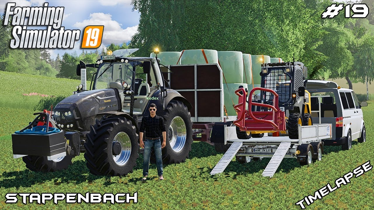 Making clover silage bales with @kedex | Animals on Stappenbach | Farming Simulator 19 | Episode 19