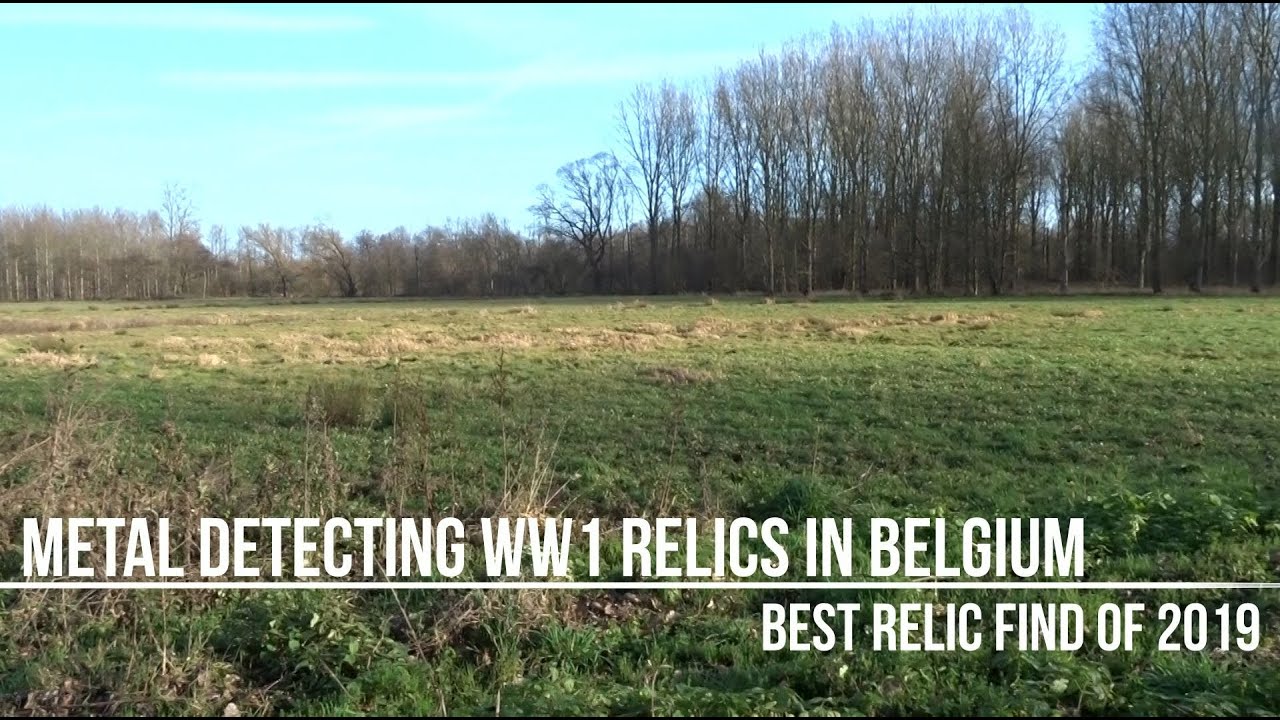 Metal detecting WW1 relics in Belgium - Best relic find of 2019