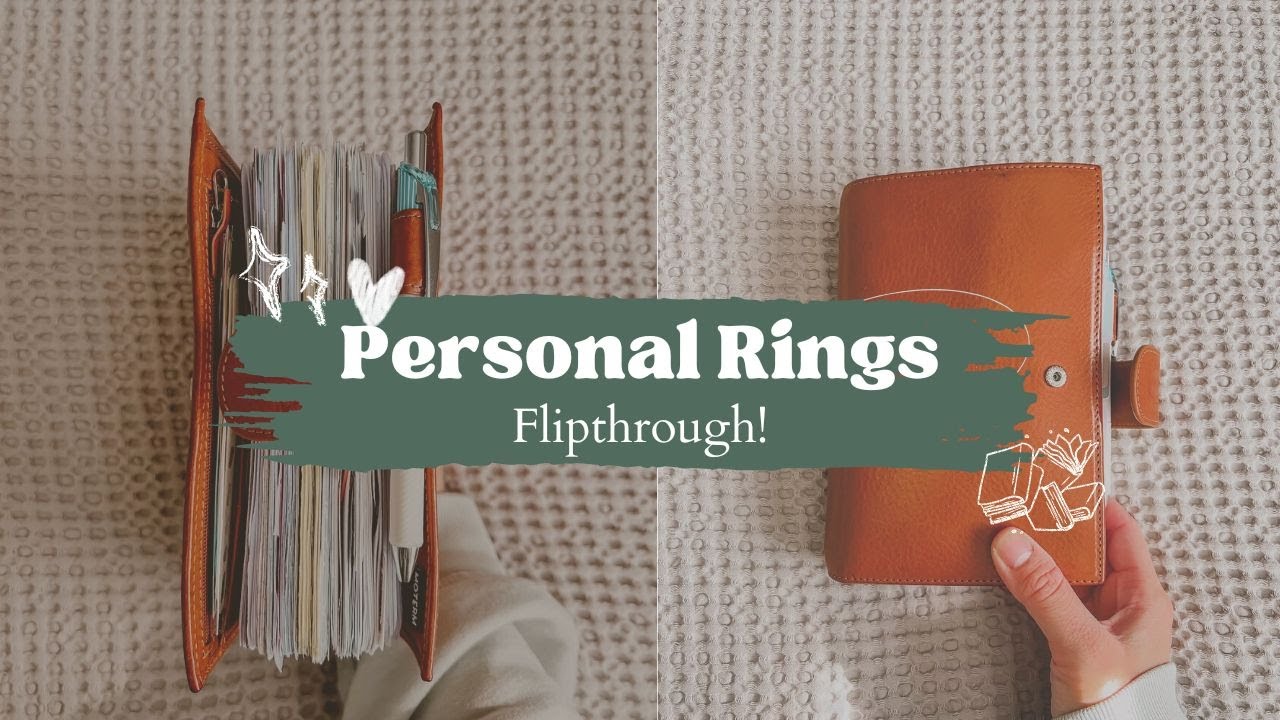 Personal Rings Flipthrough | Moterm Planner | Planner Setup 