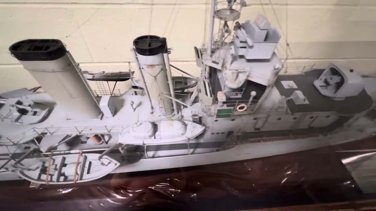 USS Farragut (DD-348) Model Ship