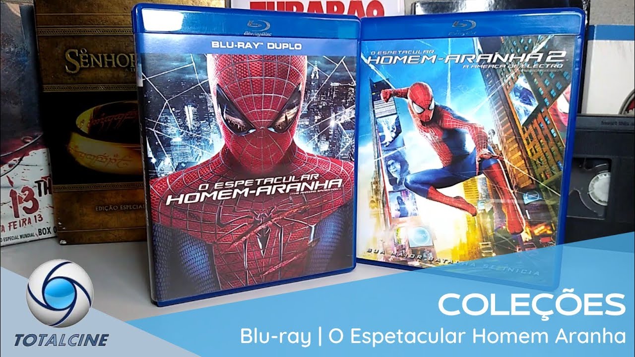 📀 BLU-RAY | O ESPETACULAR HOMEM ARANHA 1 E 2 🎥🍿🕷️