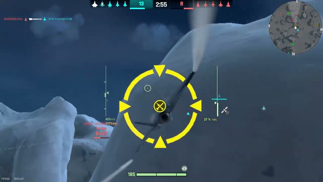 F35 Polar Noche 5 Derribos