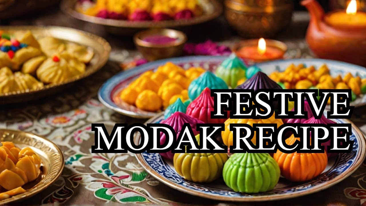No Sugar No Mava No Malai Modak Recipe 🪔 | Healthy Modak for Ganesh Chaturthi