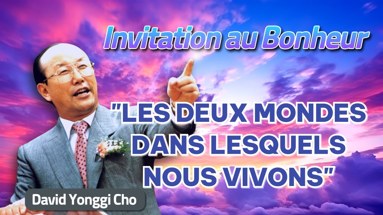DAVID YONGGI CHO SERMON - CEUX QUI PORTENT LA MORT DE JÉSUS (2 Corinthiens 4:10)