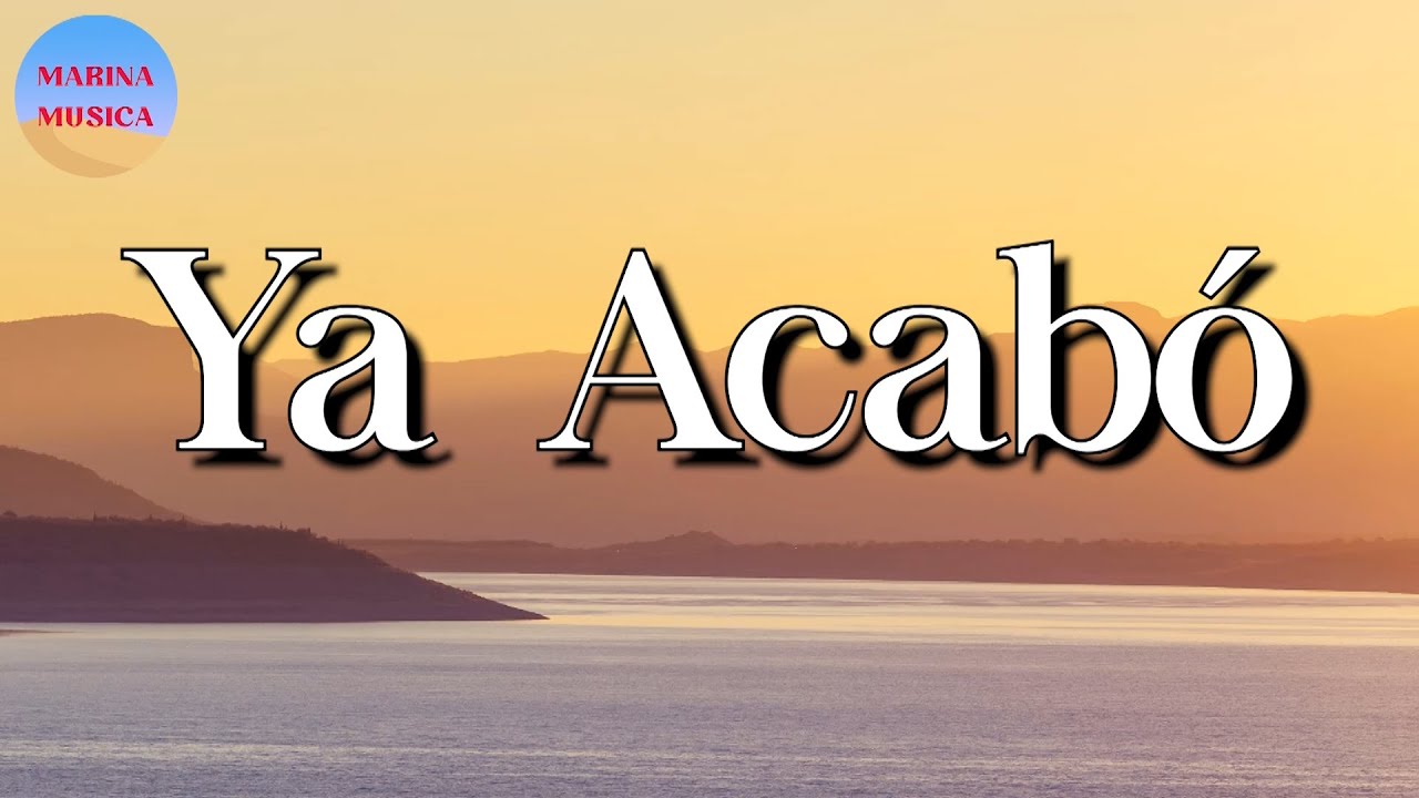 🎵 Marca MP - Ya Acabó || Calibre 50, Natanael Cano (Letra\Lyrics)