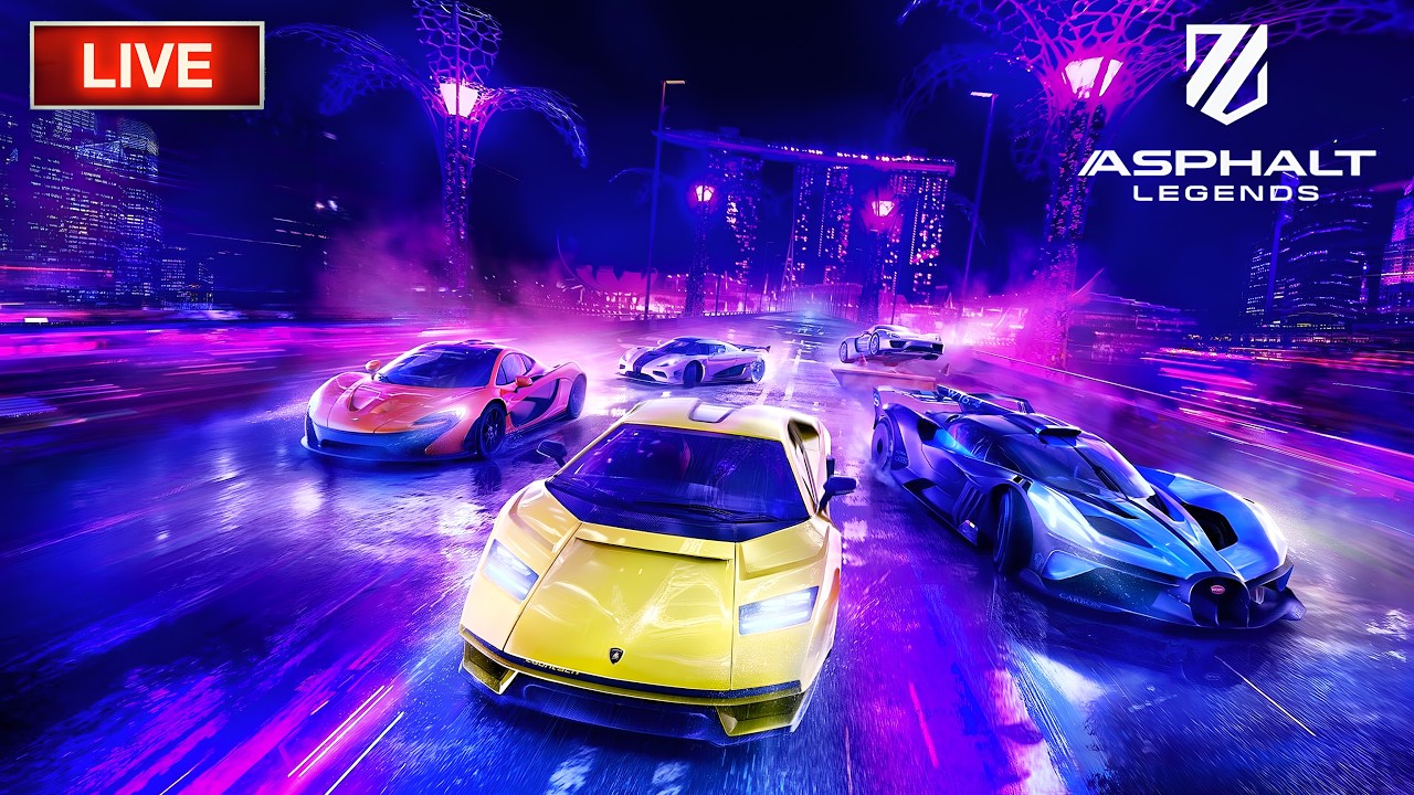 🔴Asphalt Legends Unite Gameplay | Live Stream | PC UHD | 4K 60FPS | GIC 2.0