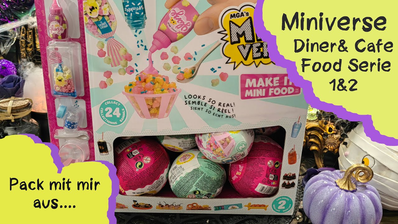 👜 Pack mit mir ganz viele Miniverse Mini Food Kugeln aus #unboxing #auspacken