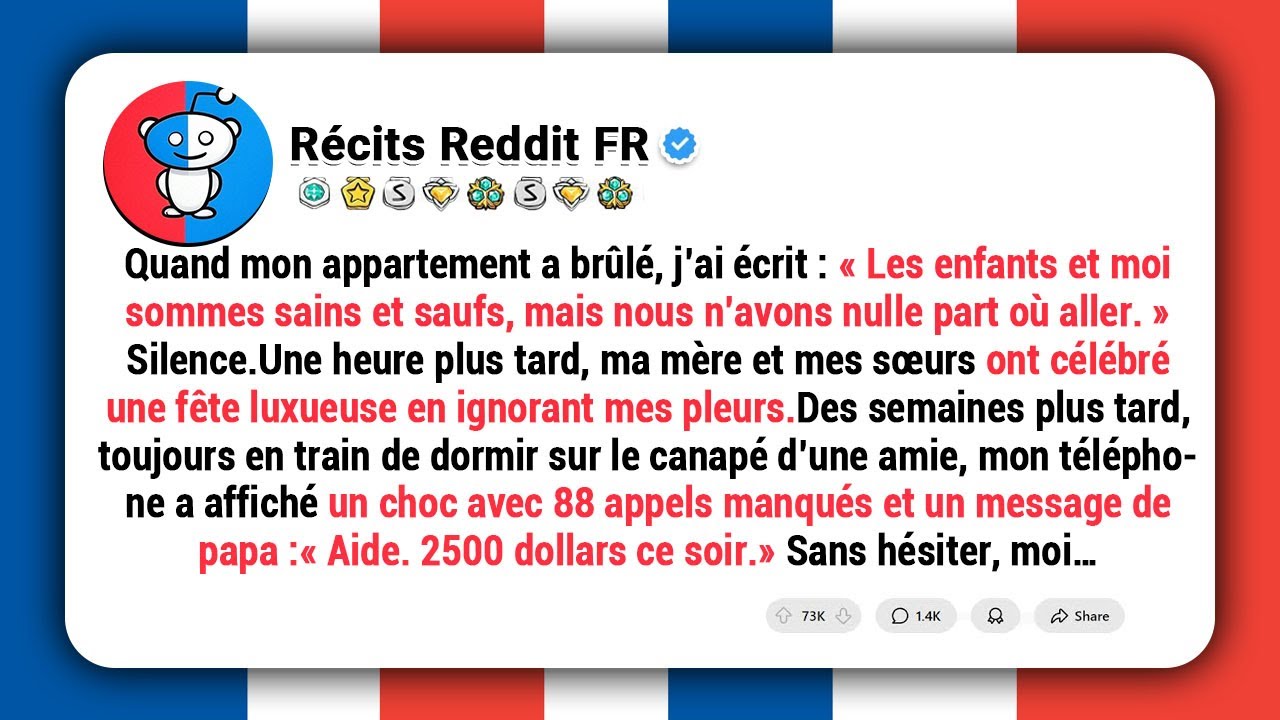 Mon Appartement A Brûlé.« Ma Fille N’a Nulle Part Où Dormir » ai-je supplié. Mes Parents Sont Restés
