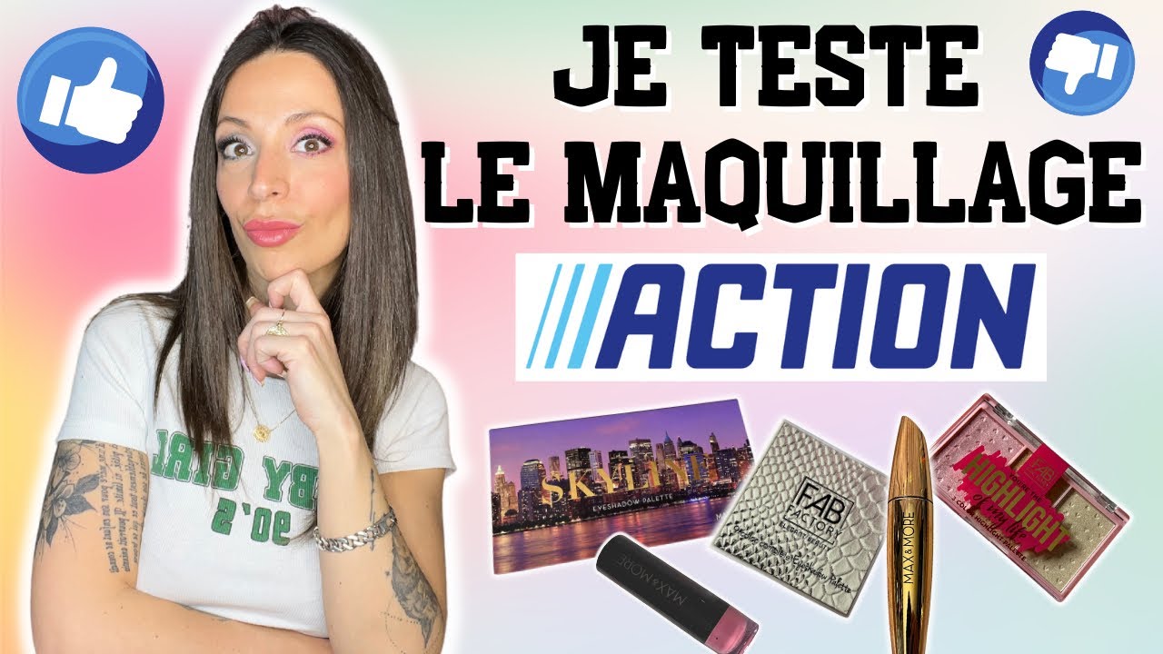 CRASH TEST ACTION | 🔴 Je teste le maquillage et je suis choqu&eacute;e !