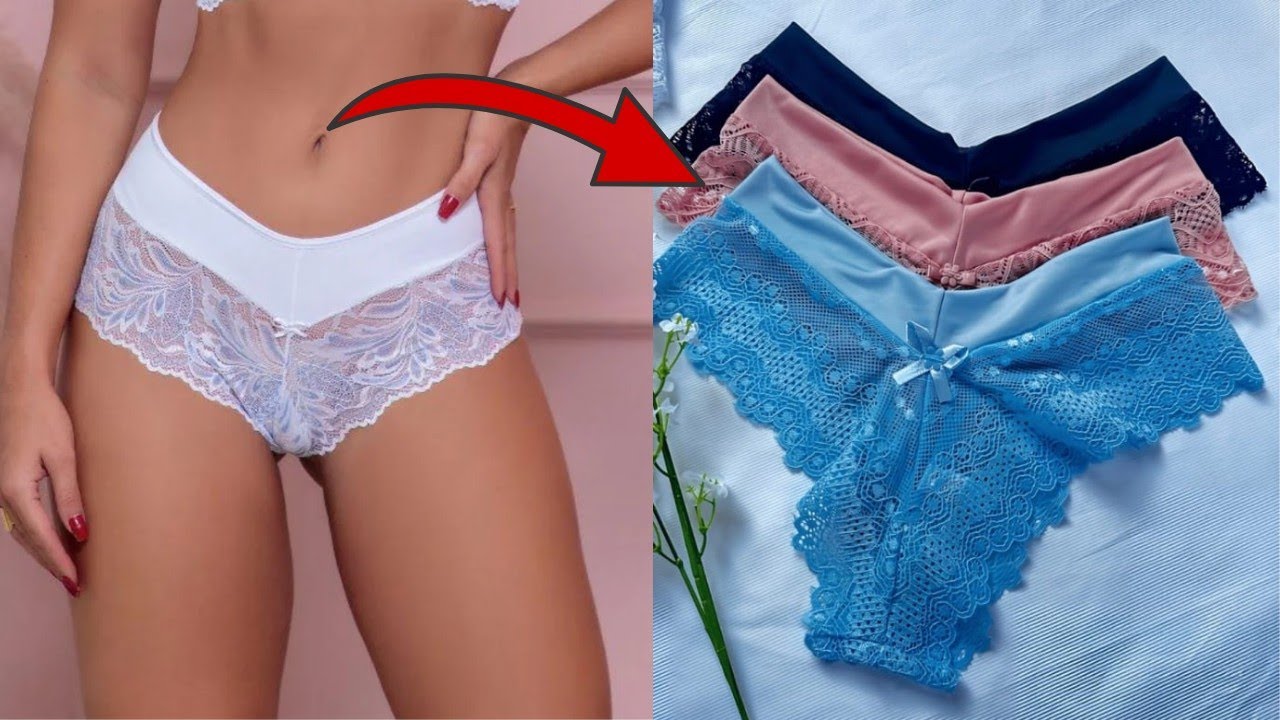 🤑 Aprenda e venda: Calcinha de renda SEM elástico que dá lucro