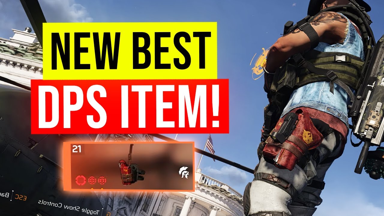 NEW BEST DPS EXOTIC ITEM! Centurion's scabbard - The Division 2 TU22