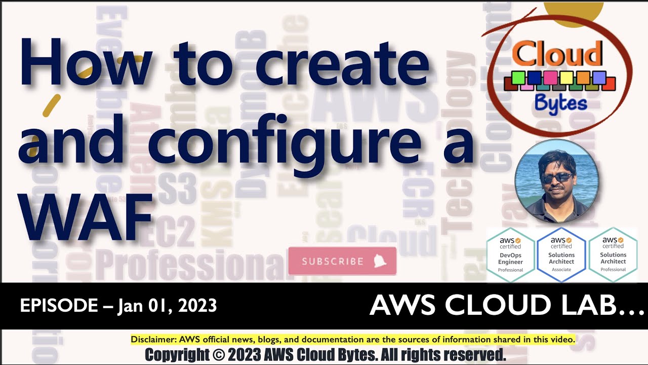 How to create and configure an AWS Web Application Firewall (WAF)