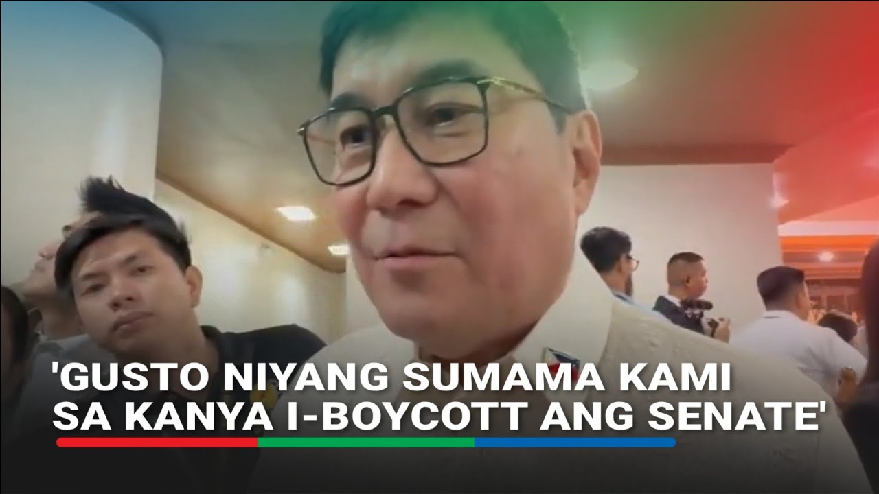 Raffy Tulfo claims Cayetano urged minority senators to 'boycott' Senate | ABS-CBN News