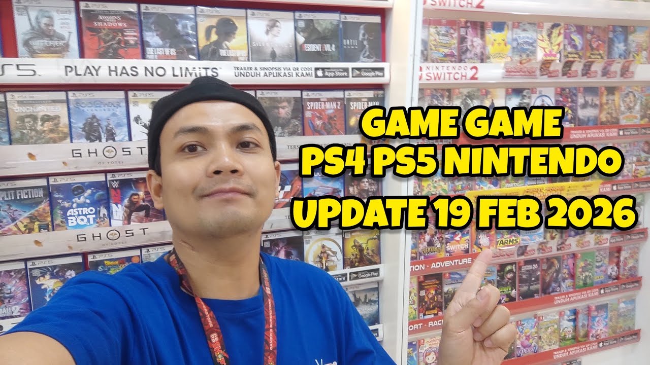 ADA JUDUL GAME APA AJA YA DI GSSHOP BANDUNG ?