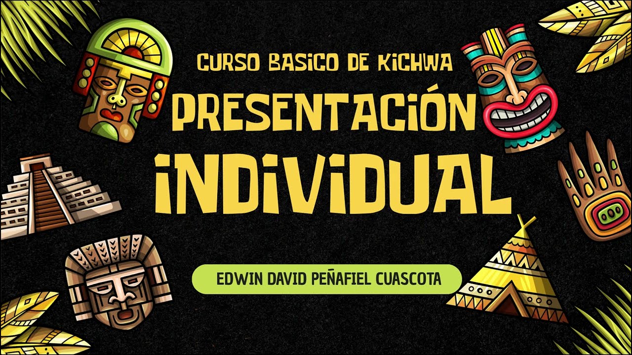 Presentación individualPeñafiel Cuascota Edwin David