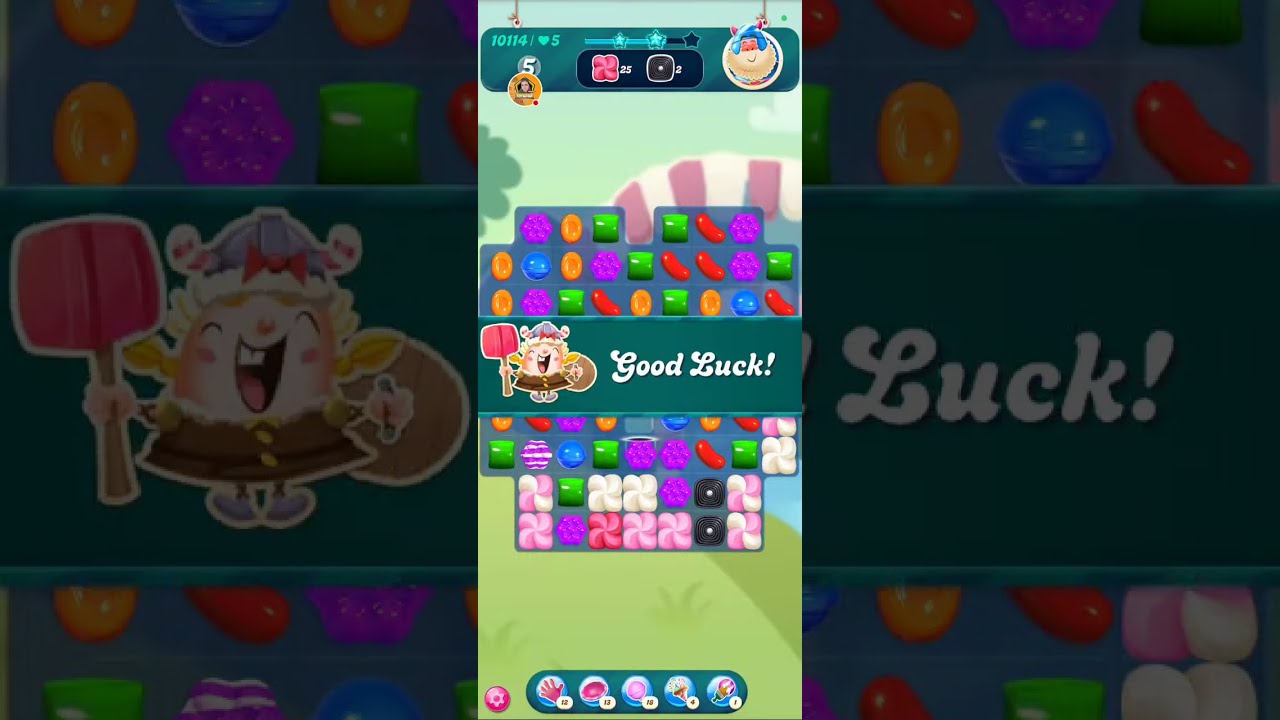 Candy crush saga level 10111 to 10130
