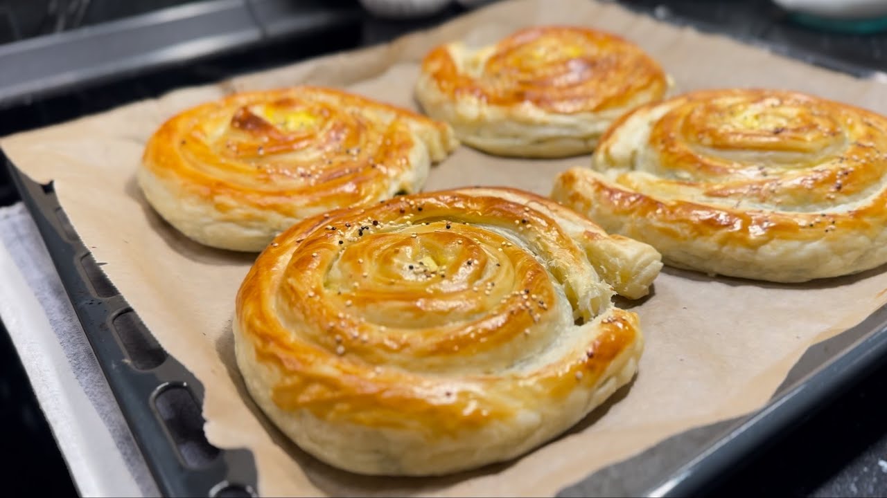 Ricetta con pasta sfoglia l Börek turca facile veloce per tutti #167