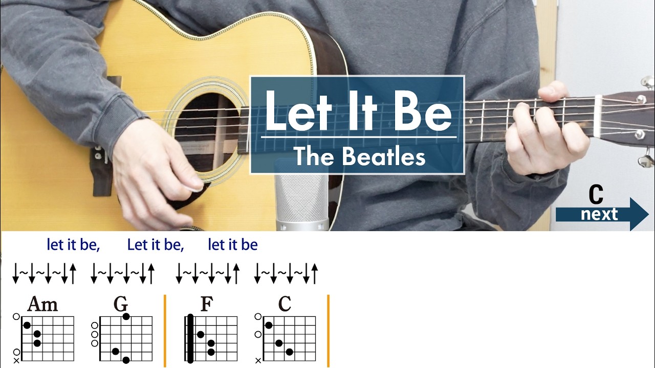 Let It Be / The Beatles - ギターコード