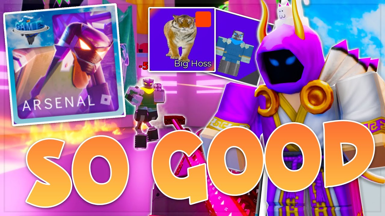 I BEAT THE GAMES EVENT in Roblox Arsenal... (Roblox Arsenal update)