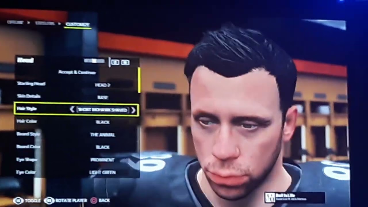 Madden NFL 22 Create a Player Franchise- Noah Daisley Series Episode 1- Creating Noah Daisley