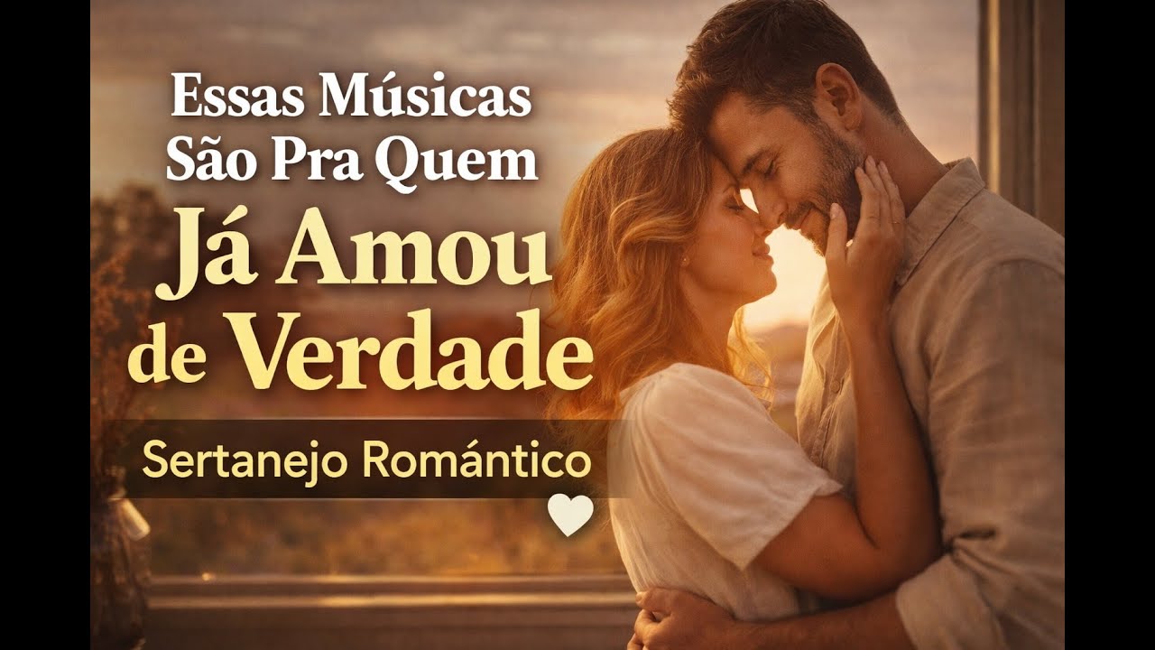 👉 Essas Músicas São Pra Quem Já Amou de Verdade | Sertanejo Romântico