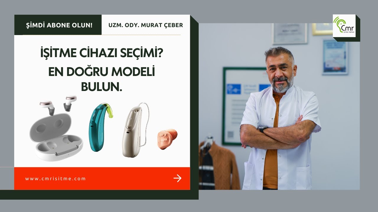 İşitme Cihazı Se&ccedil;imi Nasıl Olmalı? Size En Uygun Cihazı Bulun. 👂 #cmrişitme