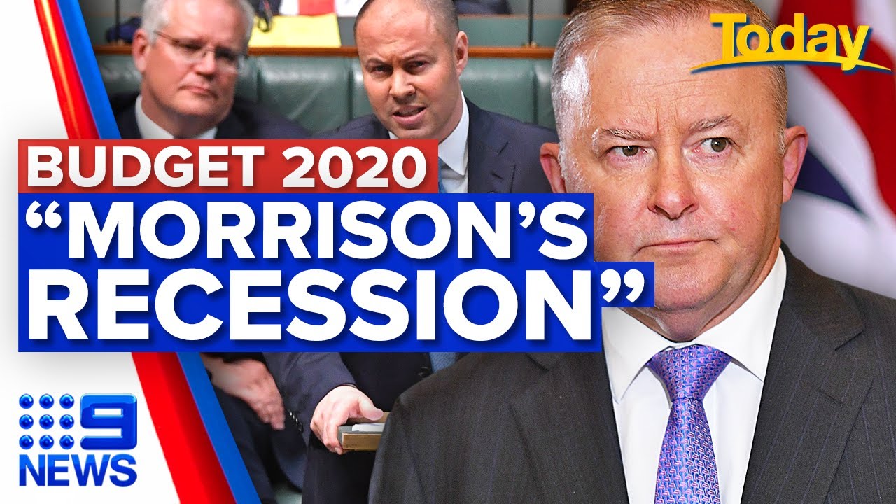 Budget 2020: Albanese slams government's 'no plan' budget | 9 News Australia