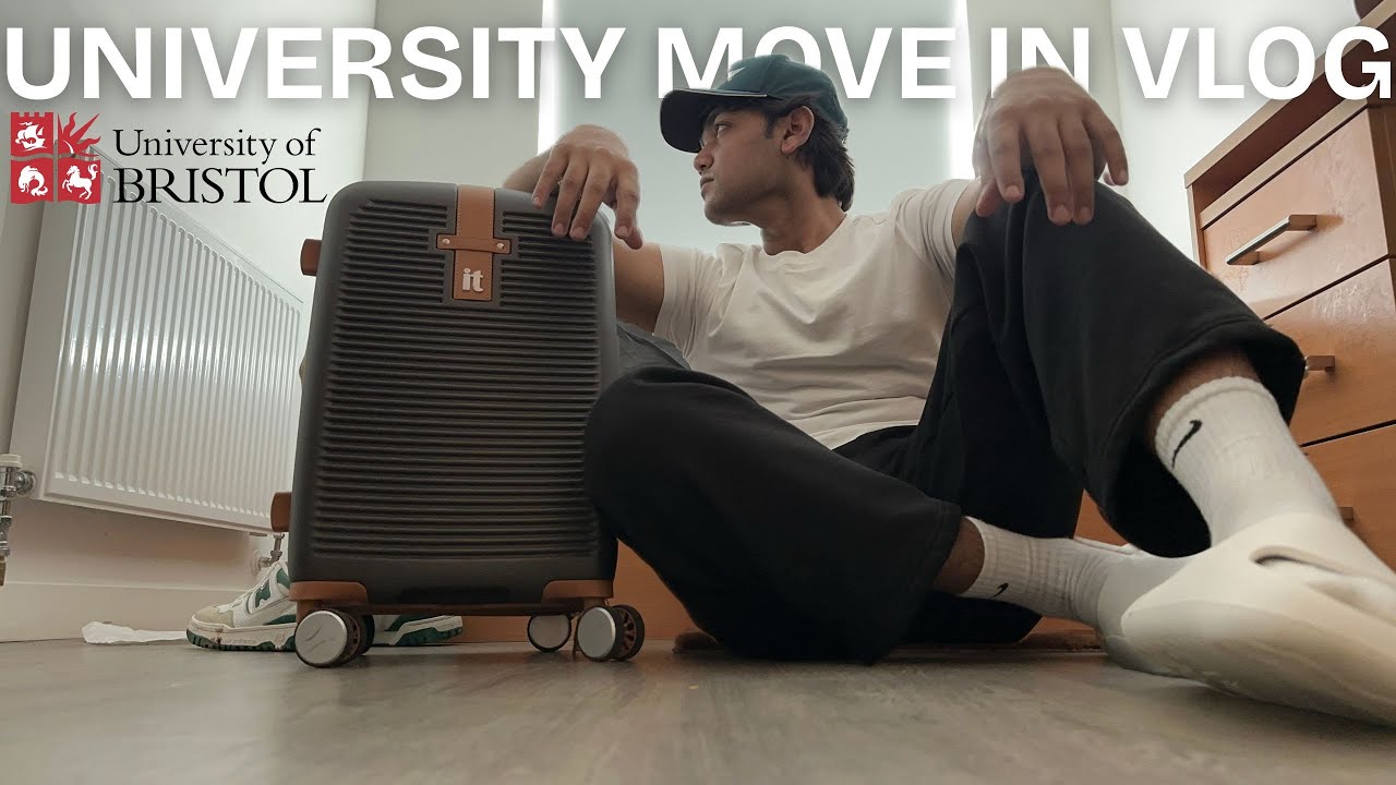 UNIVERSITY MOVE IN VLOG || UNIVERSITY OF BRISTOL