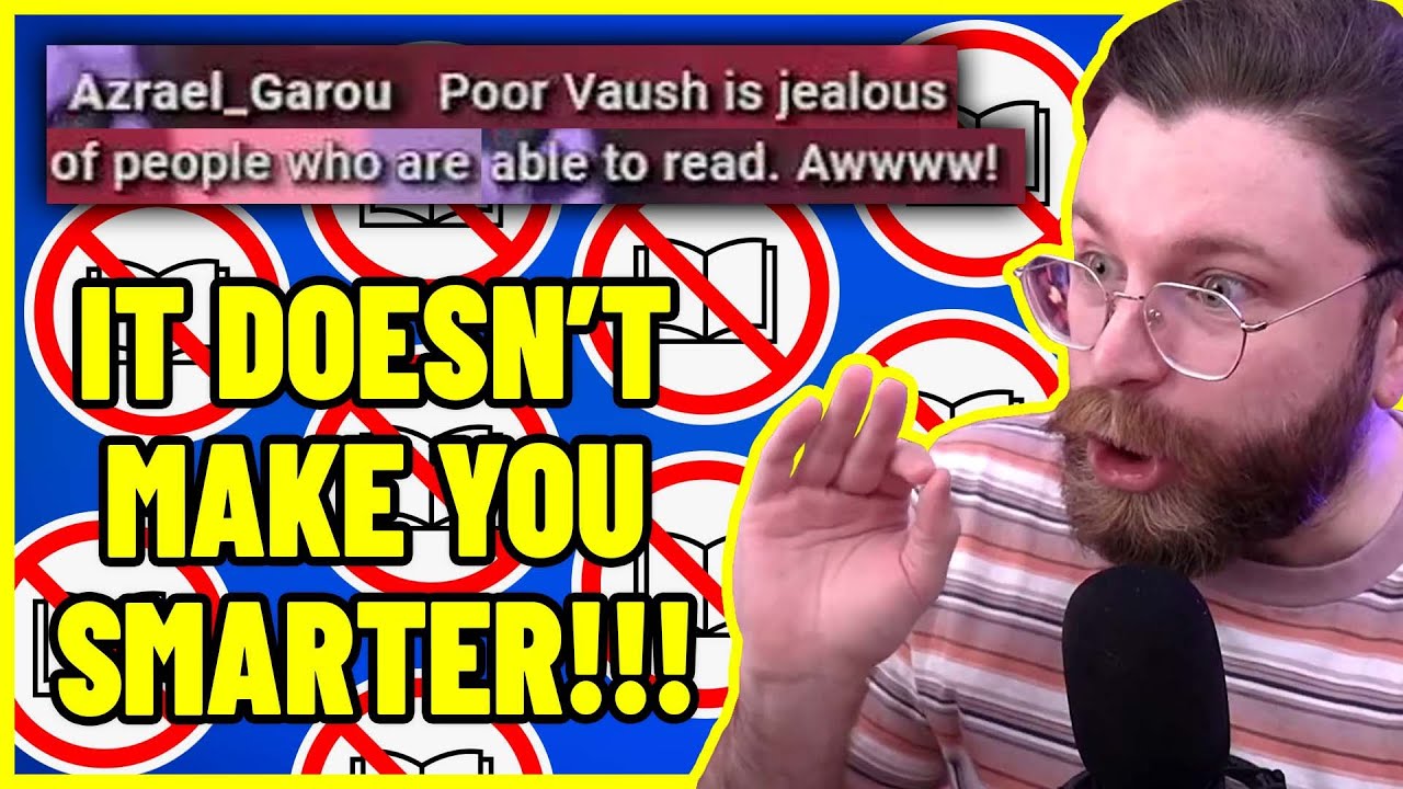 Vaush Comes Out Against Reading And Argues With Chat