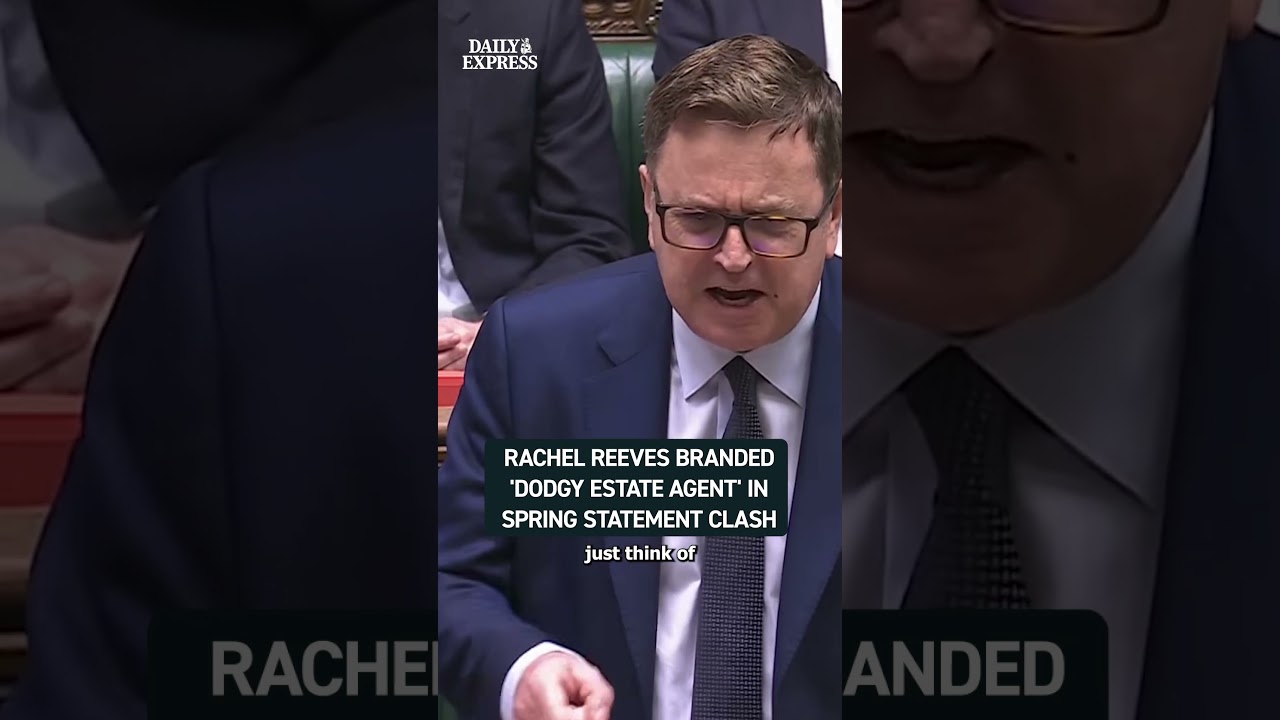 BREAKING: Rachel Reeves is skewered as 'dodgy estate agent' in savage Spring Statement clash 😱