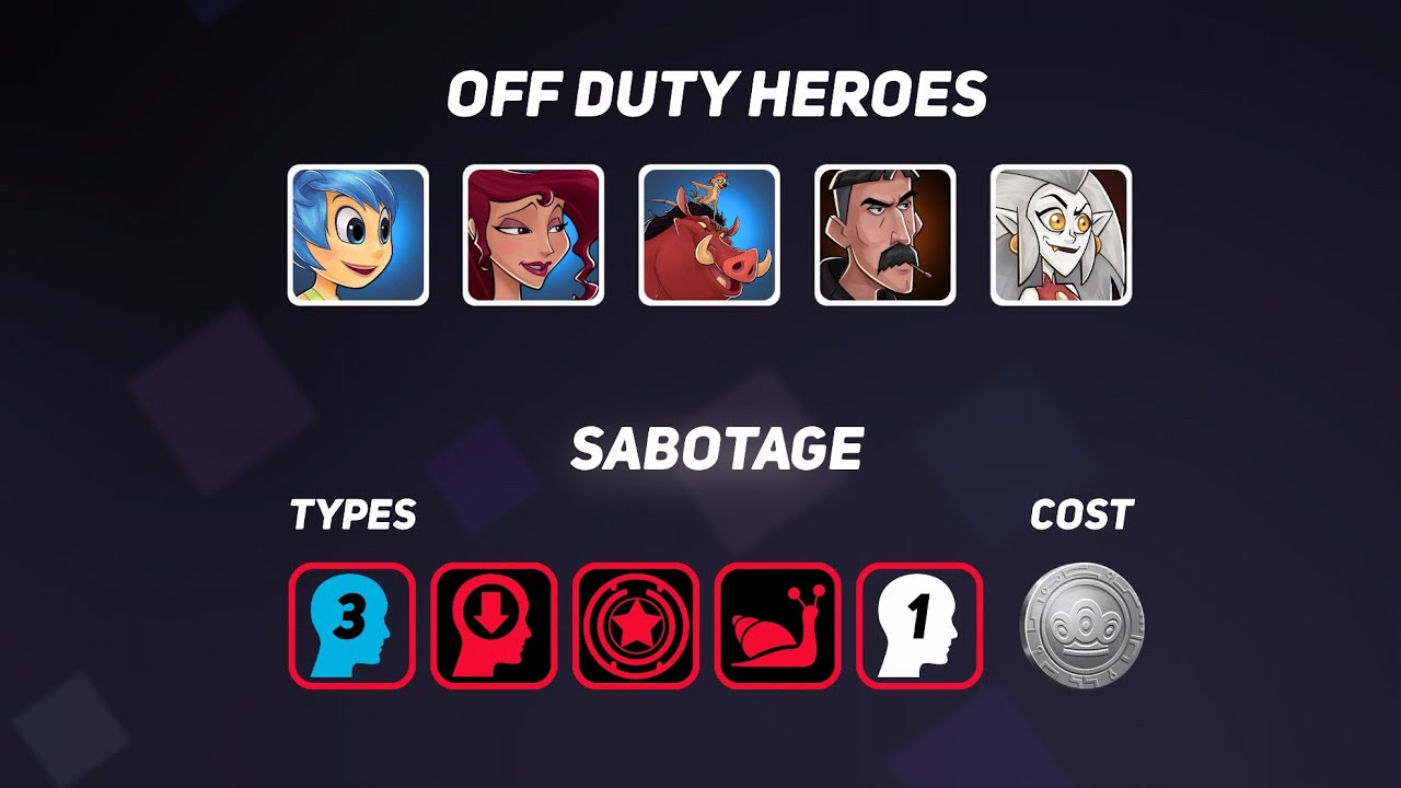 Another Day, Another Bad Set of Off Duties - Disney Heroes: Battle Mode - War (10/16/24)