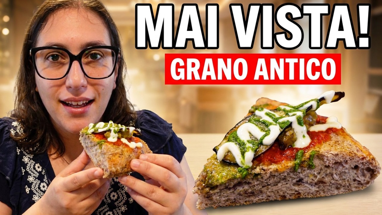 La PIZZA GOURMET che non ti aspetti: DEGUSTAZIONE di PIZZA da GRANO ANTICO