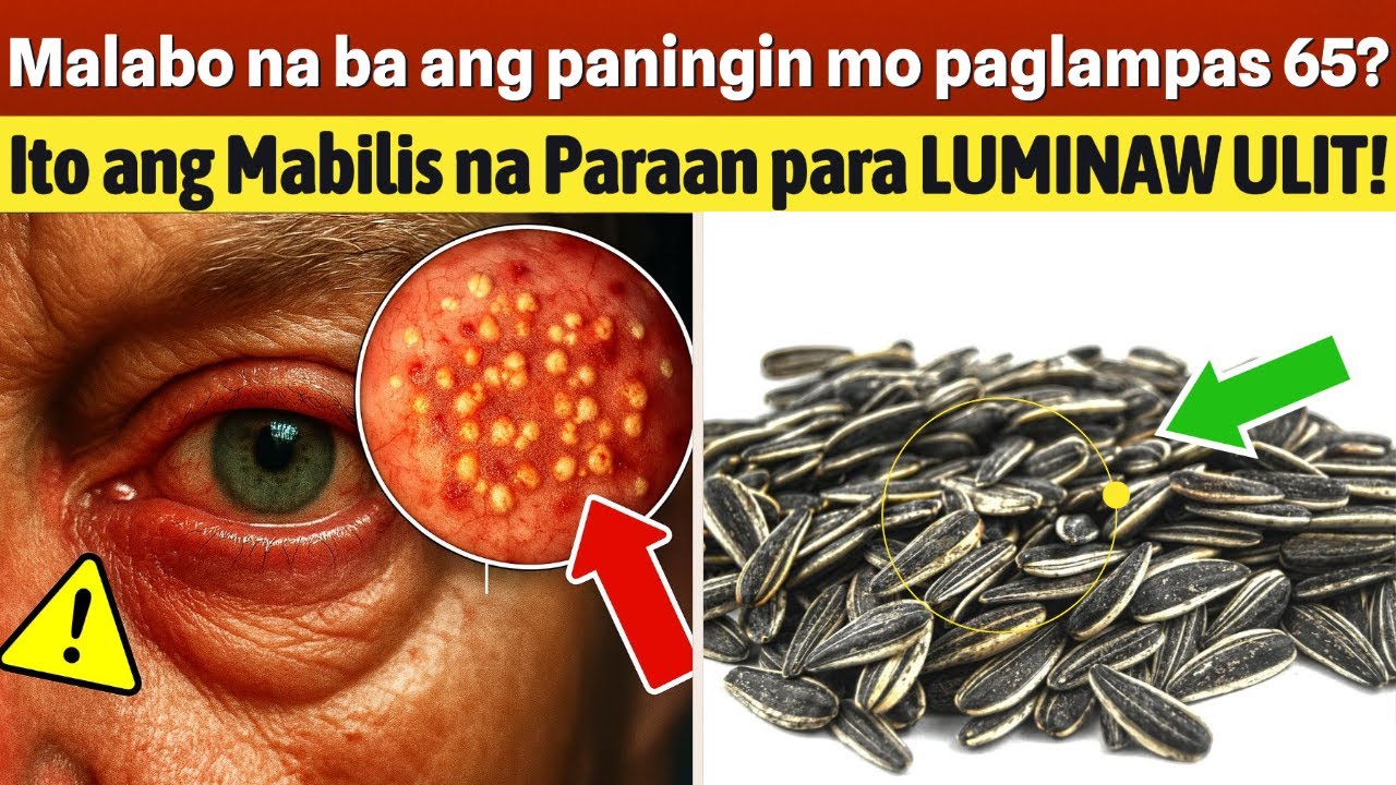Mga Senior, Kainin ang SEEDS na ITO Para Protektahan ang Inyong Mata at Retina sa Natural na Paraan!