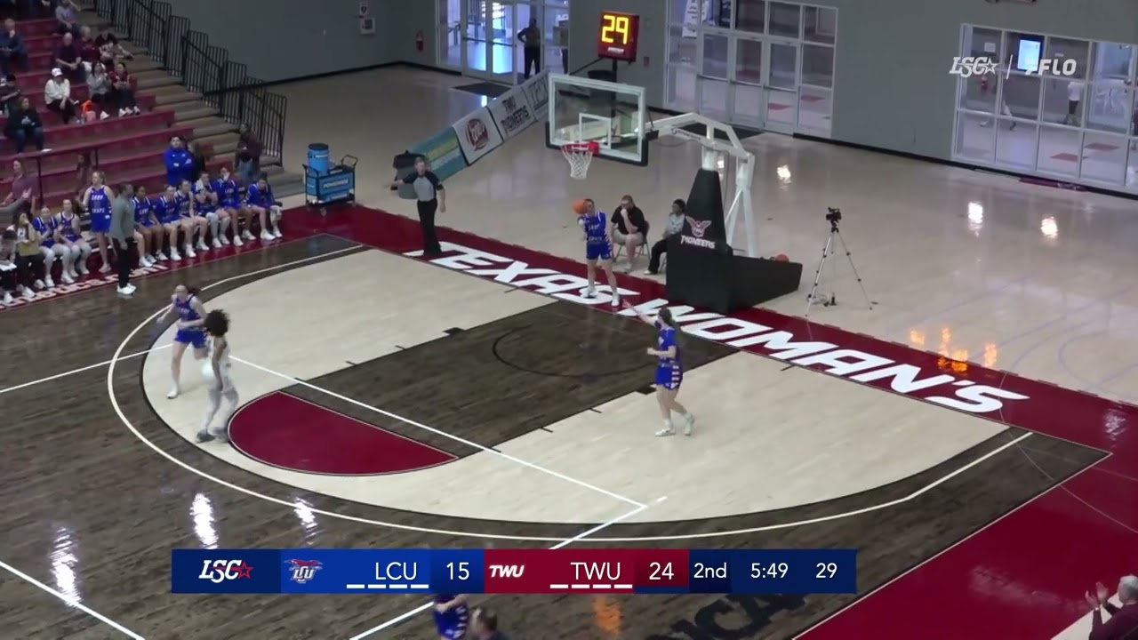 Texas Woman's Basketball defeats No. 20 Lubbock Christian on Feb. 7, 67-53