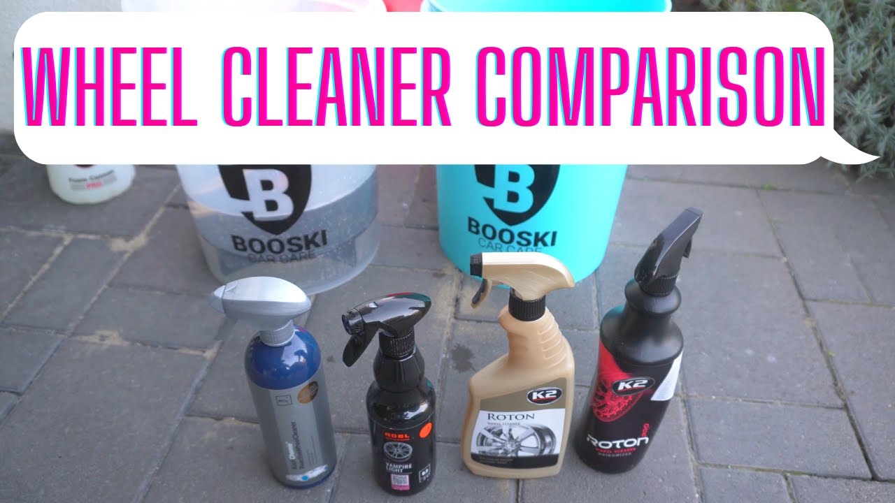 Wheel cleaner comparison - part 2: ADBL, K2 and Koch Chemie