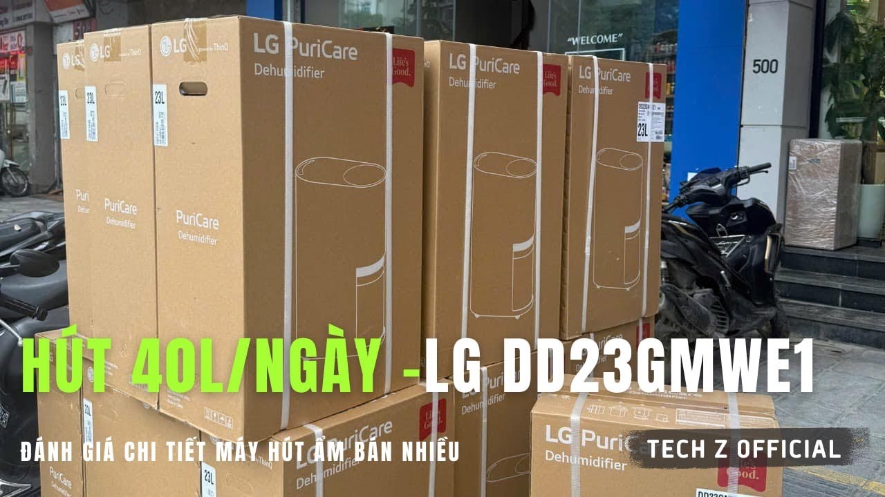 Review chi tiết LG DD23GMWE1: Hút ẩm 40L/ngày – Có gì vượt trội?