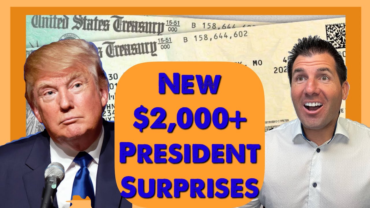 Video: New $2,000+ Stimulus Update | The President's Surprising Statements