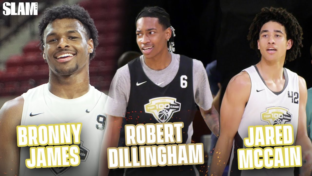 BRONNY JAMES, TREY PARKER, & MORE! NBPA Top 100 Camp Day 2 Highlights 🔥🚨