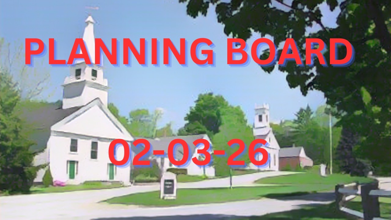 Planning Board - 02/03/26 (Town of Temple, NH)