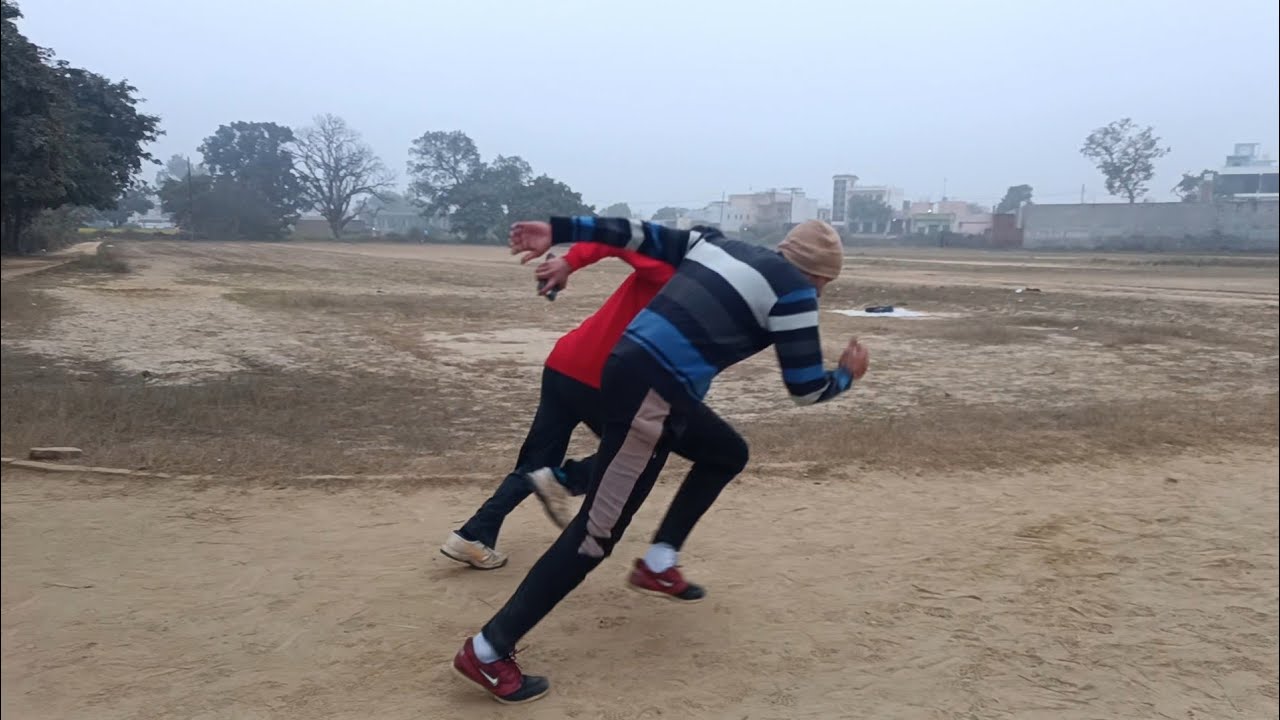 Weight lose ka 1 Day Running and long jump Gaurav Kumar 