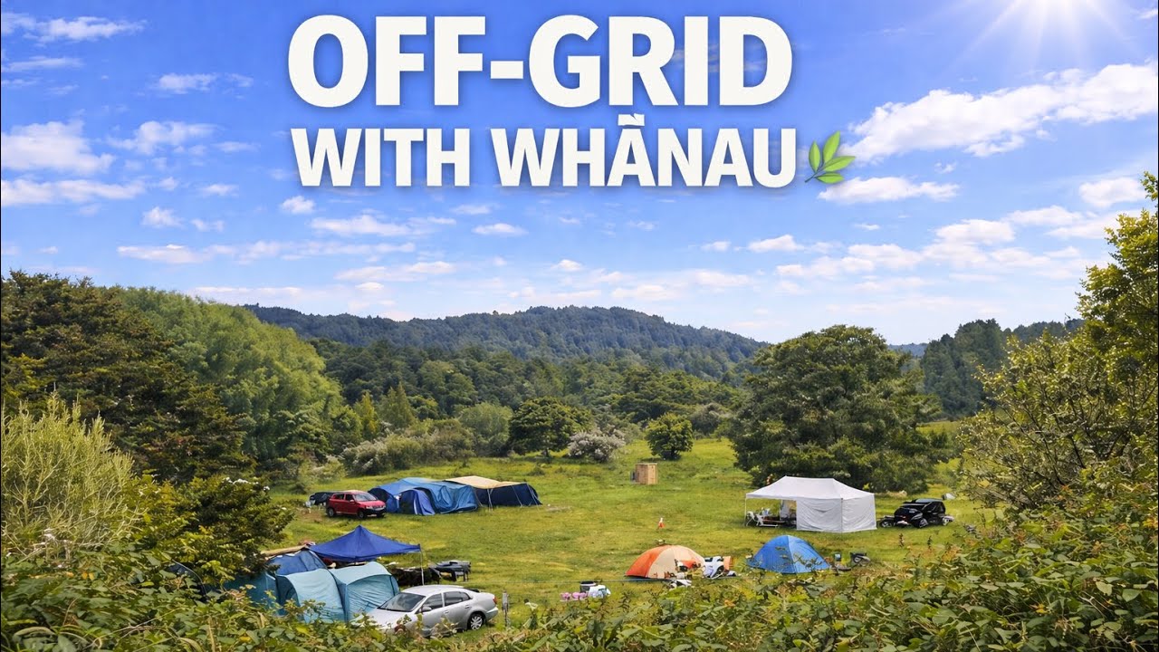 Off-Grid New Years Camping With the Whānau 🌿 | Hunting, Fishing & No Service 