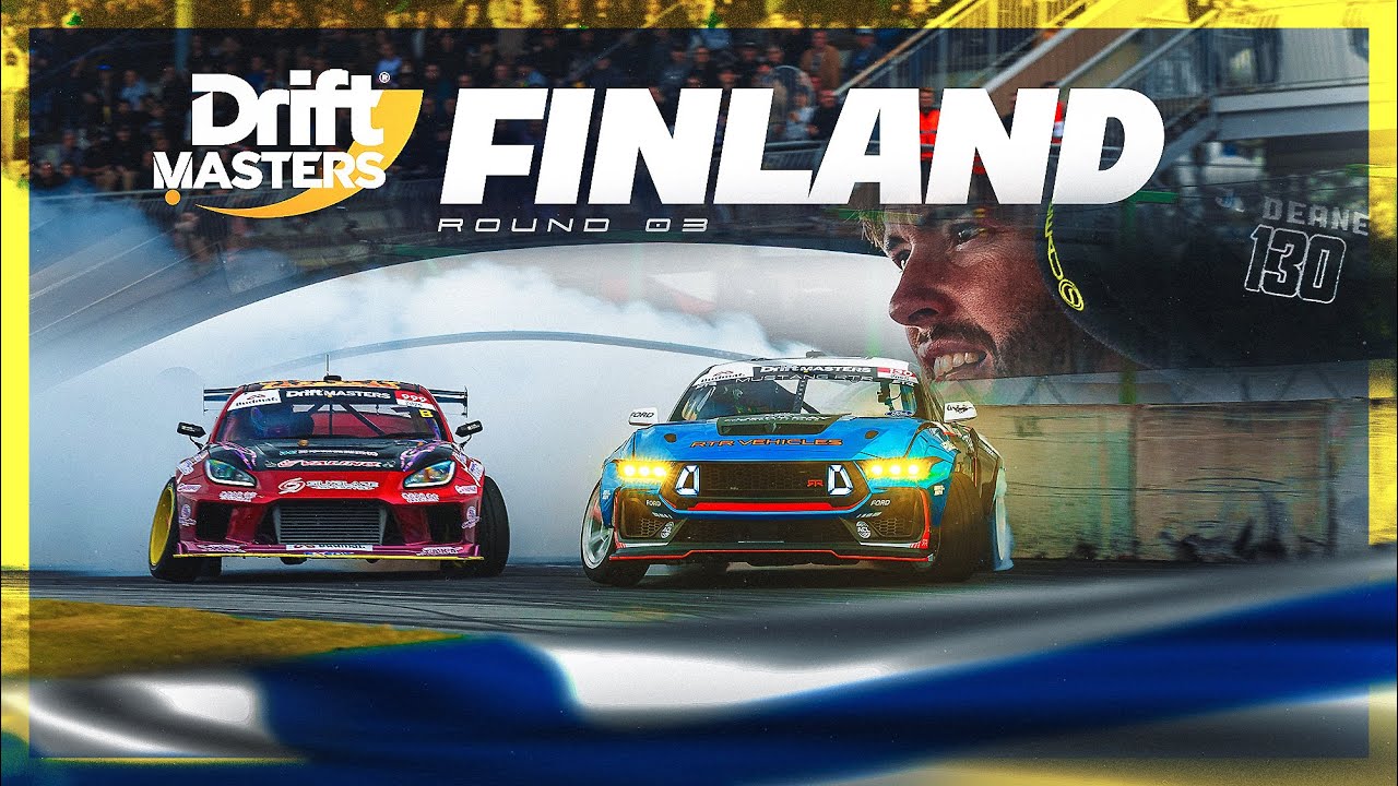 RTR Mustang takes on Drift Masters Finland