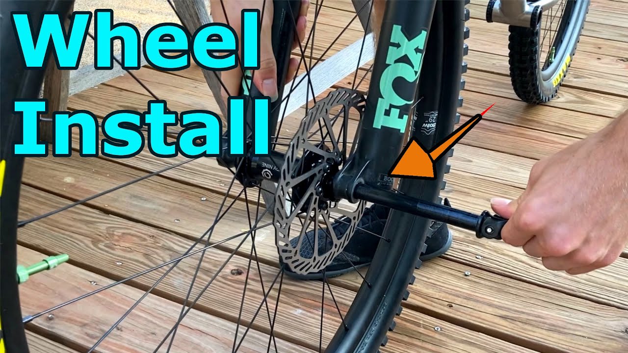 Putting the WHEELS on My Finished Mountain Bike Frame