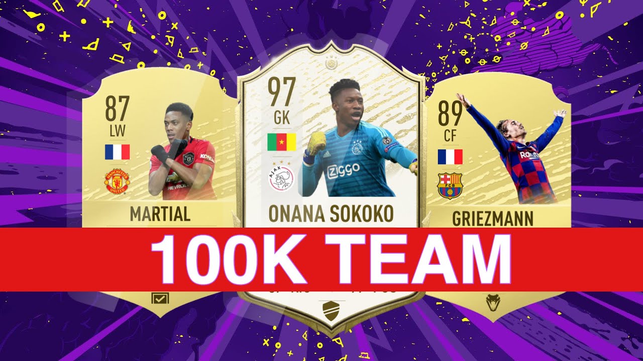 Best 100k Team in FIFA 20