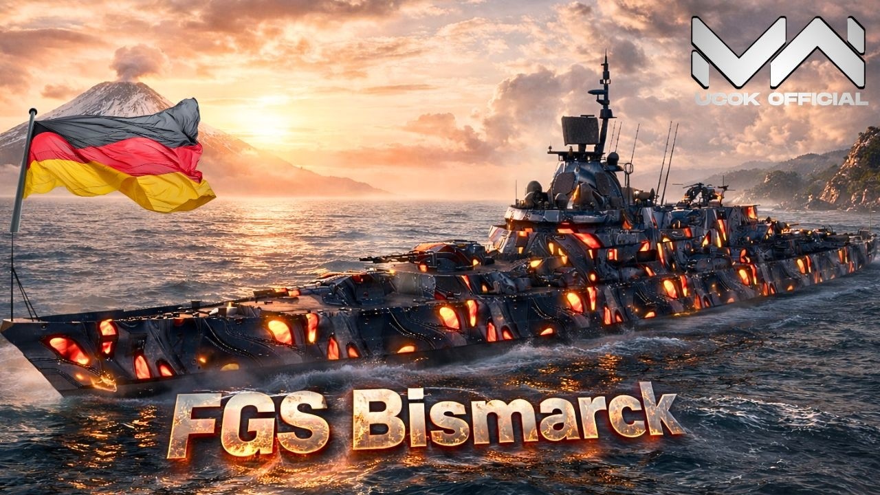 FGS Bismarck - After Buff Added 1 Missile and Main Cannon Accuracy | Modern Warships