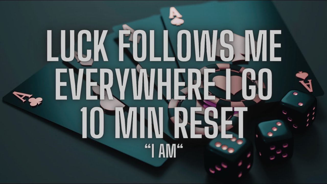 &spades;️ I Always Beat The Odds In Weird & Lucky Ways 🎰 | 10 Min Med (Looped Affs)