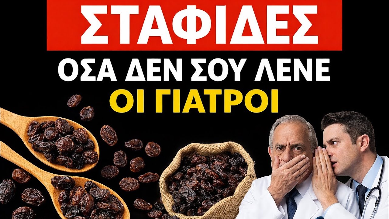 Μαύρες Σταφίδες. Όσα σου κρύβουν! 